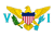  United States Virgin Islands (overseas territory of the United States) flag