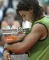 Rafael Nada Vinqueur final simple hommes Roland Garros 2005